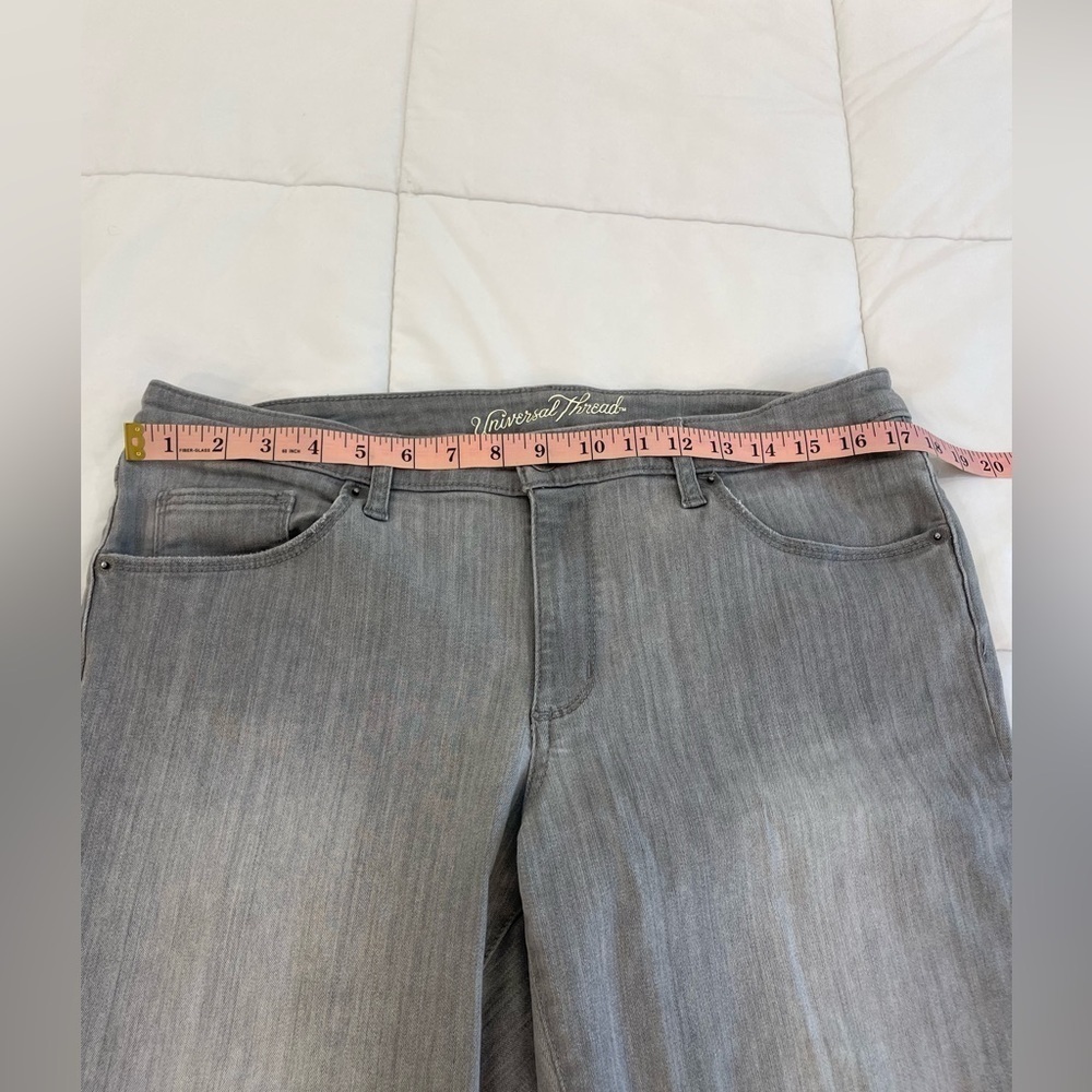 Universal Thread Grey Jeans size 14 - Picture 5 of 8